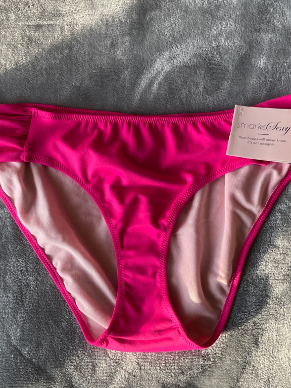 Smart & Sexy - Hot Pink Bikini Bottoms
